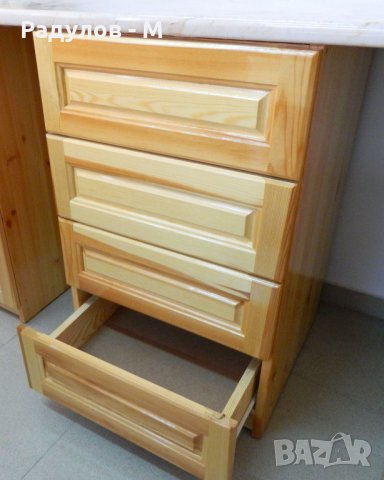 Долен шкаф с четири чекмеджета без плот чам , снимка 2 - Кухни - 19102360
