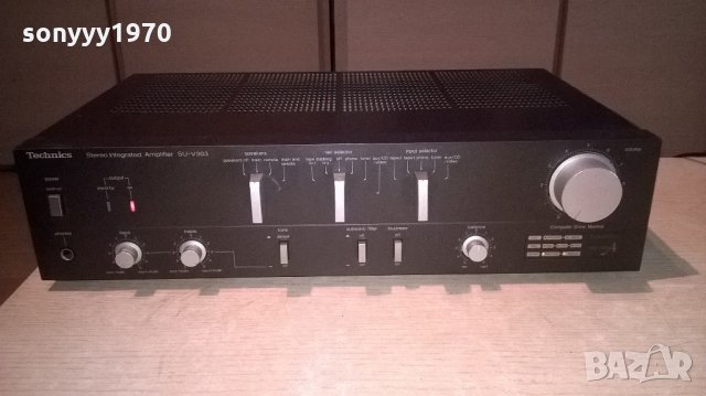 technics su-v303 stereo amplifier made in japan-внос швеицария, снимка 2 - Ресийвъри, усилватели, смесителни пултове - 21759932