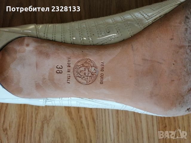 Оригинални дамски обувки VERSACE , снимка 5 - Дамски елегантни обувки - 25964819
