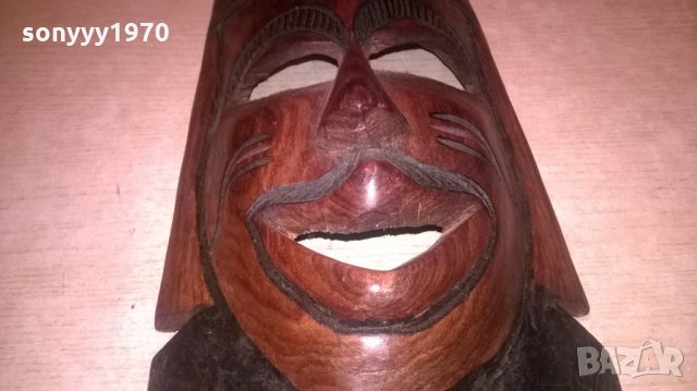 дървена маска-50х16см-внос швеицария, снимка 9 - Колекции - 25915659