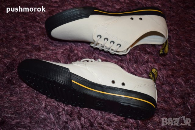Dr Martens Pressler Canvas Ecru, снимка 10 - Маратонки - 25324003