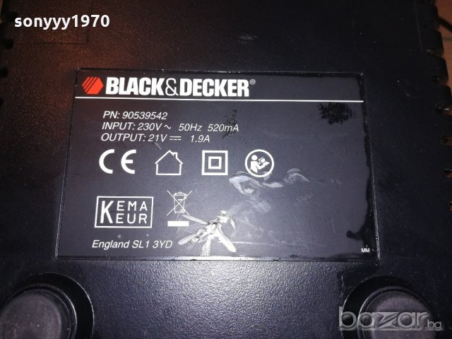 black & decker lithium power-charger+battery-внос швеицария, снимка 14 - Други инструменти - 21444555