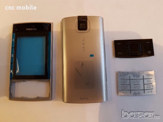 Nokia X3 - Nokia X3-00 оригинални части и аксесоари 