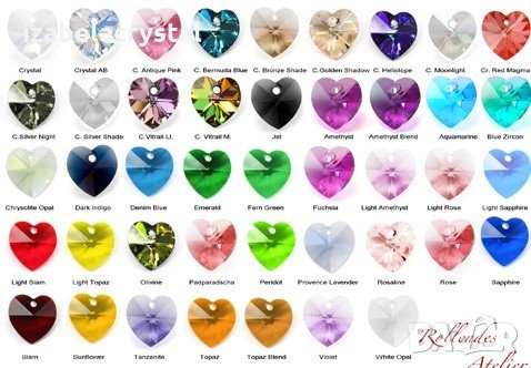 Сваровски Колиета "heart'' Crystals from #SWAROVSKI®, снимка 16 - Колиета, медальони, синджири - 20688198