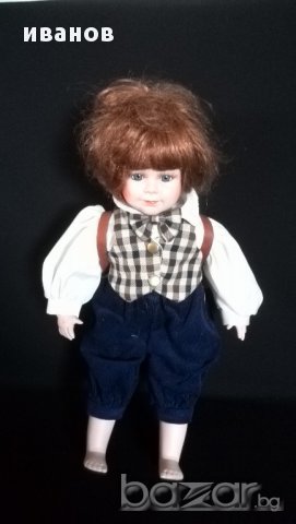 Винтидж кукла-ученик, снимка 4 - Антикварни и старинни предмети - 14386539