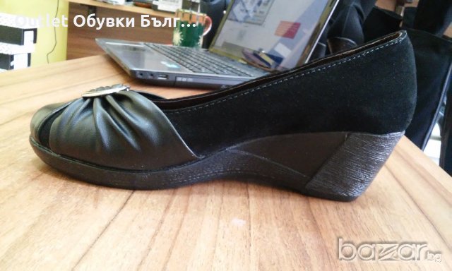 №37;39 Ест Велур Обувки Платформа Български, снимка 3 - Дамски ежедневни обувки - 18295771