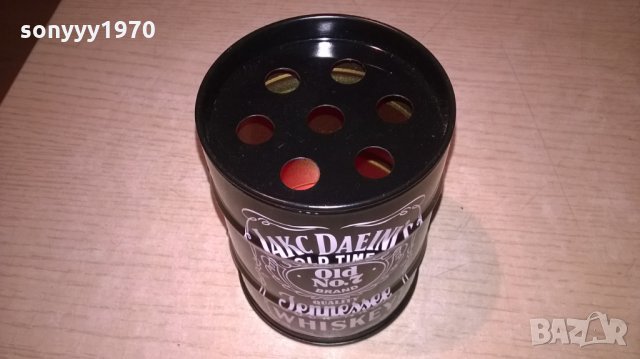 Jack daniels-10х7.5см-метален пепелник, снимка 5 - Колекции - 23322821