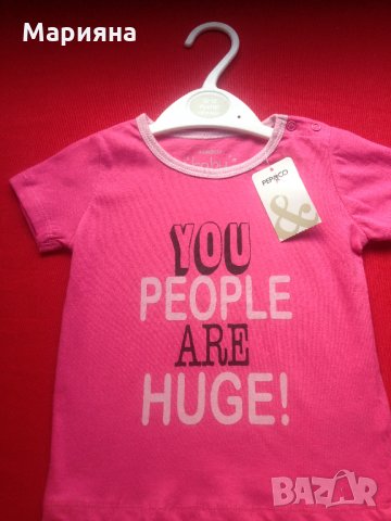 тениска за момиче 12-18мес, снимка 1