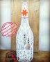 Ръчно декорирани бутилки за домашен алкохол, снимка 10
