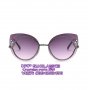 код 345 слънчеви очила котешки лилавеещо кафяво