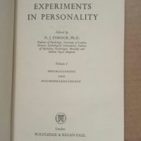 Experiments in Personality Volume I: Psychogenetics and Psychopharmacology  H.J. Eysenck, снимка 1 - Специализирана литература - 25112358