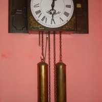 Стар стенен часовник модел Comtoise Haantje "Le Coq", снимка 1 - Антикварни и старинни предмети - 25357565