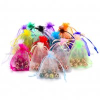 Торбички от органза за подаръци, бижута, сувенири, сватба, снимка 1 - Сватбени аксесоари - 14121403