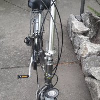 Згъваемо алуминиево колело, снимка 3 - Велосипеди - 25390413