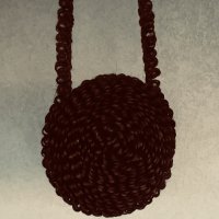 Модерна кръгла чанта за рамо, снимка 3 - Чанти - 25402139