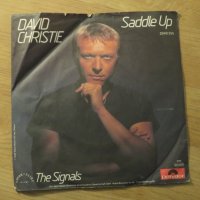 малка грамофонна плоча - David Christie - Saddle Up  - изд.80те г., снимка 1 - Грамофонни плочи - 24840905