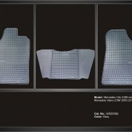 Полски гумени стелки за Mercedes E/C/Sprinter/Vito/Viano., снимка 3 - Аксесоари и консумативи - 12370231