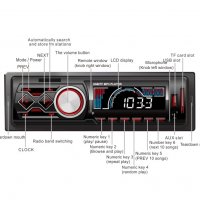 3000049148 Радио MP3 плеър за кола Zappin Bluetooth USB SD AUX LCD DISPLAY 1788, снимка 2 - Аксесоари и консумативи - 25800380