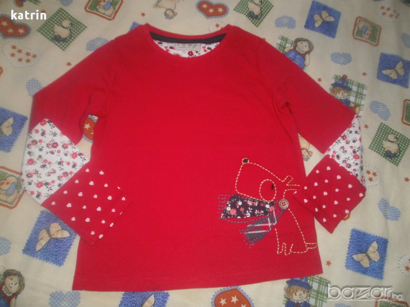 Нова блузка на Некст с кученце, снимка 1