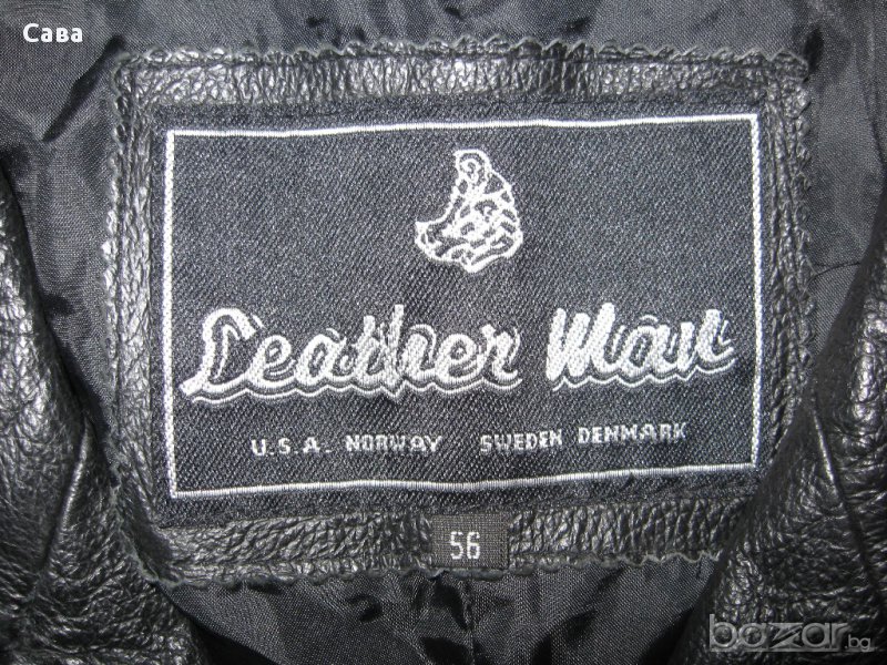 Кожено яке LEATHER MAN   мъжко,ХЛ, снимка 1