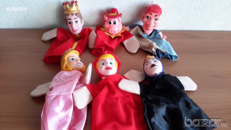6 броя театрални кукли 40лв за всички във Добро състояние , снимка 1