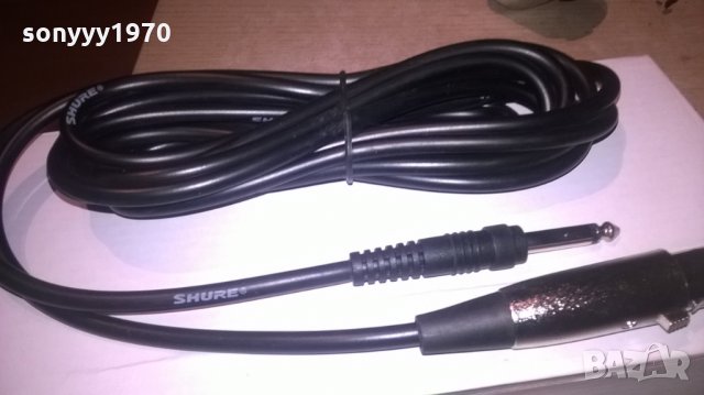 SHURE//shure-ПРОФИ-кабел за микрофон-нов-внос швеицария, снимка 10 - Микрофони - 25026749