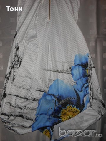 Разчупена рокля на  Junona балон с качулка , снимка 14 - Рокли - 18208637