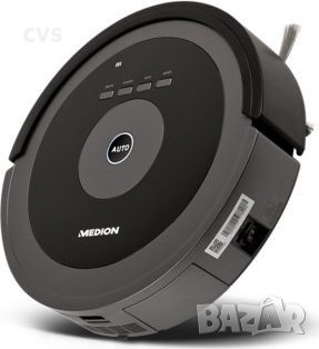 Робот прахосмукачка MEDION MD 17225, литиево-йонна батерия, Лазерно сканиране, 3 програми, Таймер, Ч, снимка 6 - Прахосмукачки - 23119142