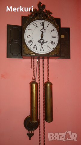 Стар стенен часовник модел Comtoise Haantje "Le Coq"