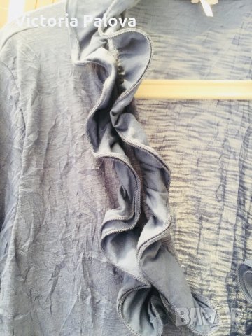 Красива жилетка-наметало DREEMSTAR без закопчаване, снимка 3 - Туники - 22332122