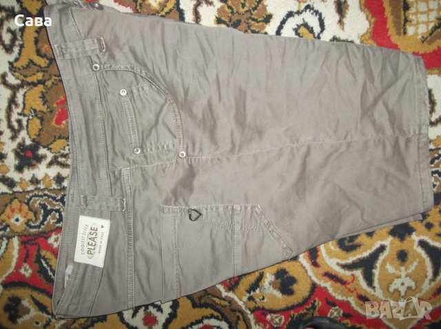 Къси дънки PLEASE   дамски,Л, снимка 4 - Къси панталони и бермуди - 25986937