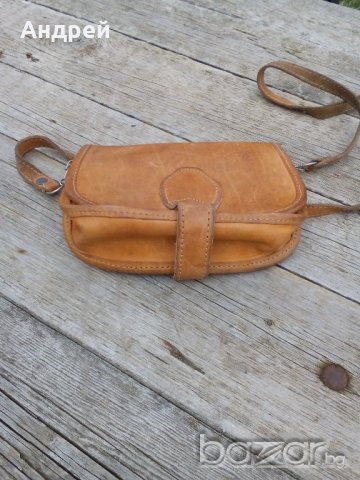 Дамска кожена чанта, снимка 5 - Антикварни и старинни предмети - 19716771