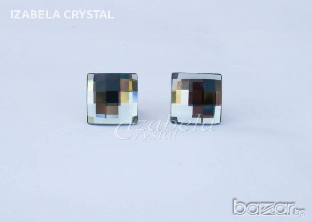 Пръстен Сваровски ''chessboard'' Swarovski , снимка 3 - Пръстени - 11341140