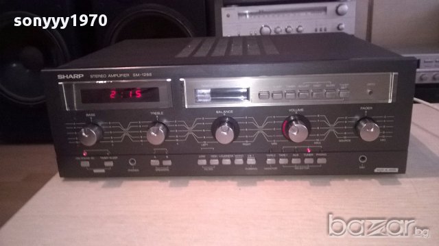 sharp sm-1288h retro amplifier-made in japan-внос англия, снимка 13 - Ресийвъри, усилватели, смесителни пултове - 17061794