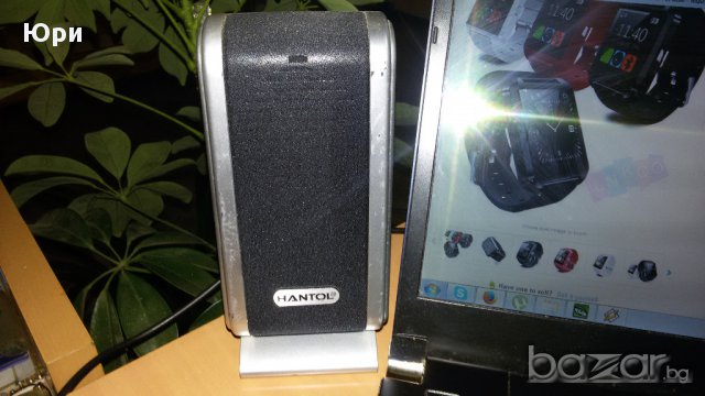 Продавам колонки за лаптоп Hantol 2x2watt , снимка 3 - Слушалки за компютър - 11193586