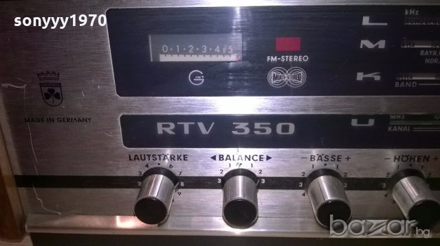 grundig rtv350a-receiver-germany-внос швеицария, снимка 13 - Ресийвъри, усилватели, смесителни пултове - 19769289