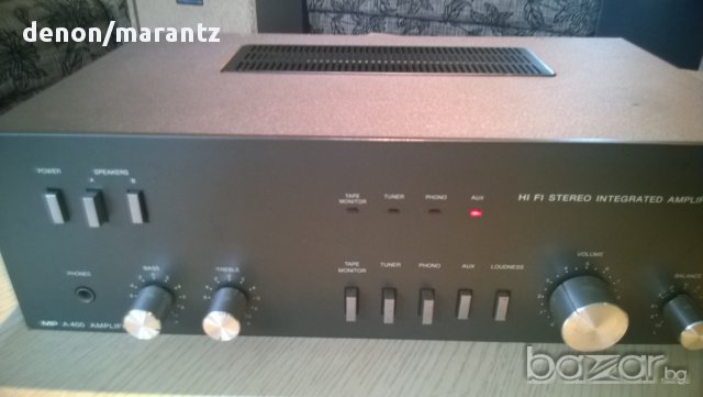 mp a400 hi-fi-stereo amplifier-140watt-за 4 броя колони-внос швеицария