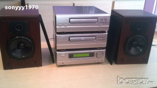 denon-tuner+deck+amplifier-rds+тонколони-внос швеицария, снимка 3 - Ресийвъри, усилватели, смесителни пултове - 11268639