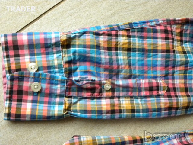 Мъжка  риза дълъг ръкав GANT , 100% памук, снимка 7 - Ризи - 18195929