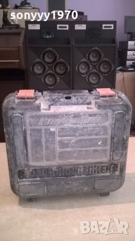 black & decker куфар за винтоверт-внос швеицария, снимка 11 - Винтоверти - 22793567