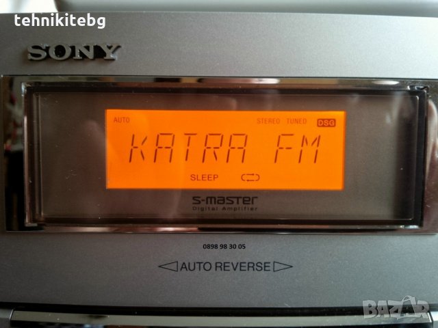 ⭐⭐⭐ SONY CMT-CPX1 ⭐⭐⭐ 2 х 70 вата , RDS/EON/PTY/PS/RT тунер , дистанционно, снимка 2 - Ресийвъри, усилватели, смесителни пултове - 25133132