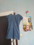 Дънкова къса рокля с копчета,цена 20лв., снимка 2