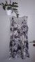 Дамска рокля туника Л без ръкав памук, снимка 1 - Рокли - 26110144