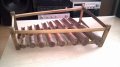 Ретро музикален инструмент-бамбуков-45х38х18см-внос швеицария, снимка 12