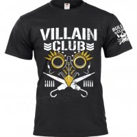 Промоция Тениска кеч WWE BULLET CLUB MARTY SCURLL VILLAIN CLUB
