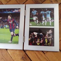 Меси Барселона рамка със фотоси за поставяне на стена , снимка 1 - Футбол - 22640365