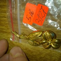 Стара брошка бронз - 189 цвете, снимка 2 - Антикварни и старинни предмети - 23970911