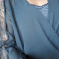 Сива риза Danini и  черна пола Kensol, снимка 6 - Ризи - 20323242