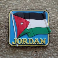 магнит Йордания знаме , снимка 1 - Колекции - 24893138