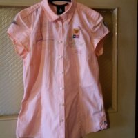 Дам.риза-"GAASTRA"-/памук/,цвят-праскова. Закупена от Италия., снимка 1 - Ризи - 22994473